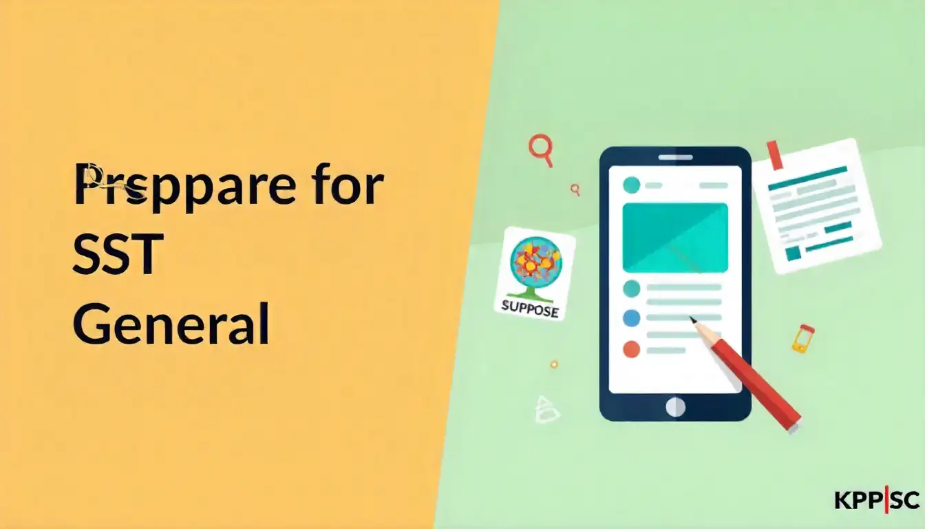 How to Prepare for the Post of SST General Announced through KPPSC
