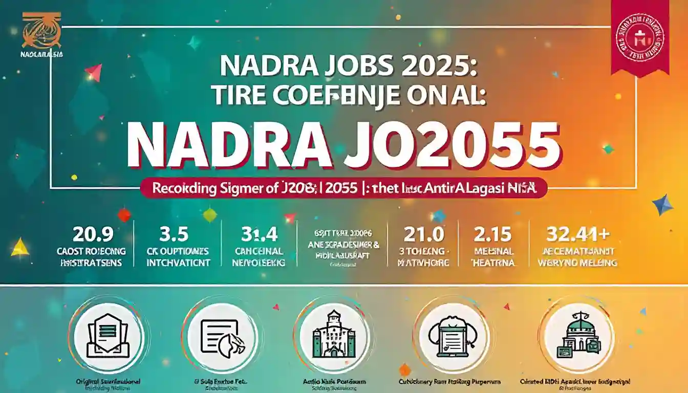 NADRA Jobs November 2025 Apply Online